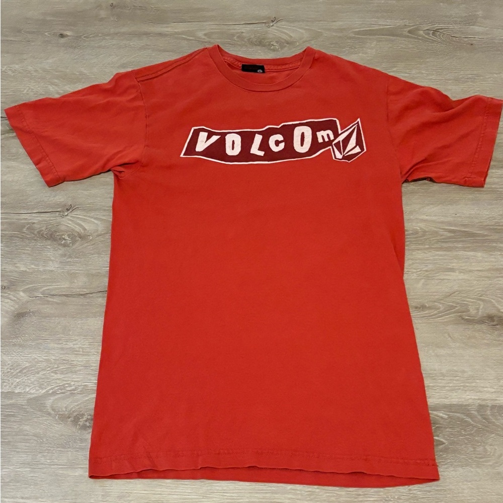 Volcom Vintage Black Label Men's Orange T-Shirt
